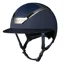 Kask Star Lady Chrome Riding Hat - Navy/Silver